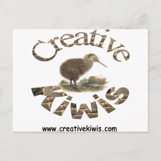 Kreativ Kiwis 1 Vykort