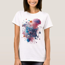 Kreativ konstinspirerad t-shirt