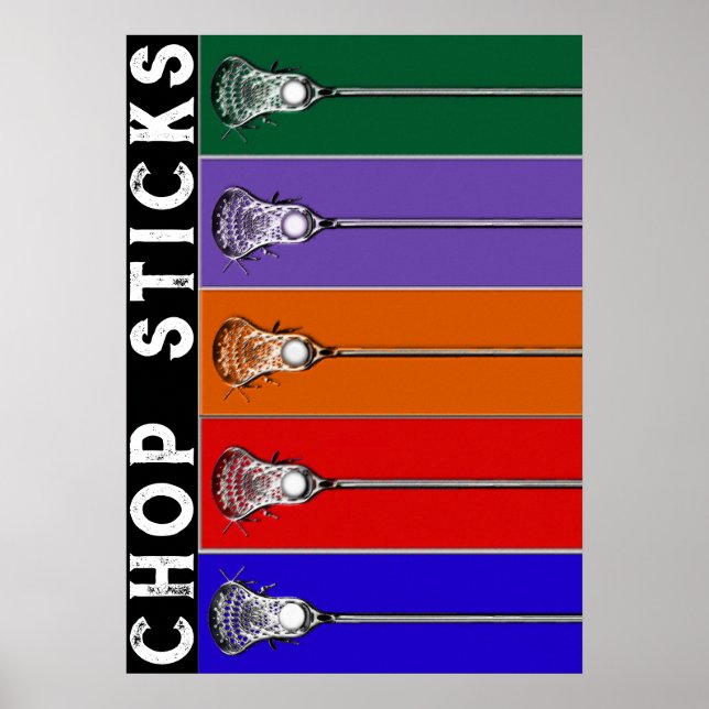 Kreativ Lacrosse Poster (Framsidan)
