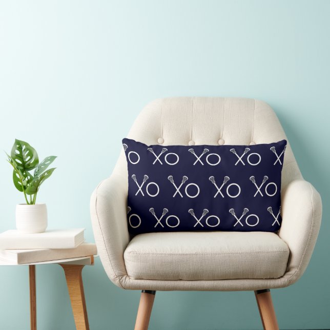 Kreativ Lacrosse Sports Decor Lumbarkudde (Stol)