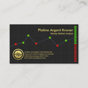 Kreativ Lagrar Money Market Grapfutures Trader Visitkort