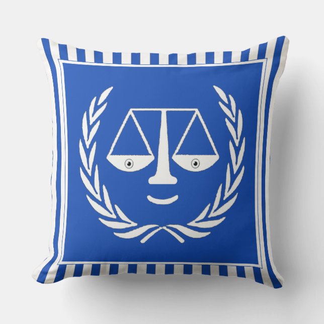Kreativ Lawyer Dekorativ kudde (Framsida)