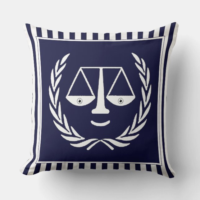 Kreativ Lawyer Gift Idea Kudde (Framsida)