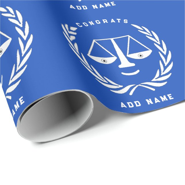Kreativ Lawyer Gift Presentpapper (Rullad Hörn)