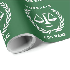 Kreativ Lawyer Gift Presentpapper