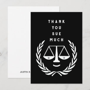 Kreativ Lawyer Tack Kort