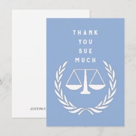 Kreativ Lawyer Tack Kort