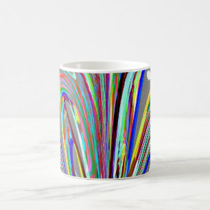 Kreativ linjer kaffemugg