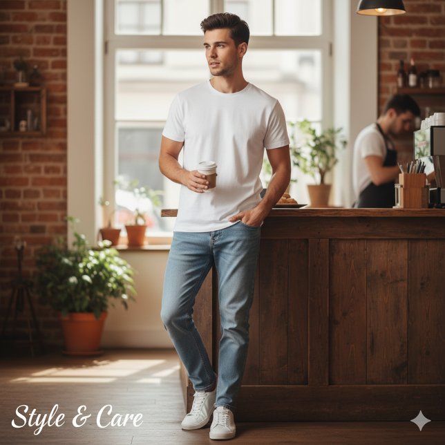 Kreativ Manar-Shirt-Design din dröm i Stil T Shirt (Creative Men's T-Shirt –Design Your Dream in Style)