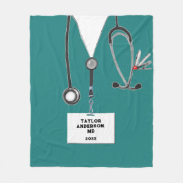 Kreativ Medical Doktor Fleece Blanket