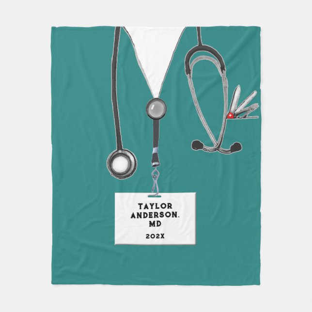 Kreativ Medical Doktor Fleece Blanket (Framsidan)