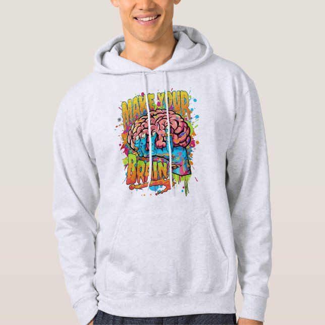 Kreativ Mindset-grafik Hoodie (Framsida)