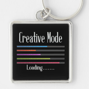 Kreativ Mode Loading Artist Nyckelring