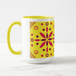 Kreativ modern designad middags skål mugg