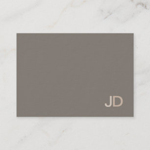 Kreativ Modern Professionell Monogram - lyx Visitkort