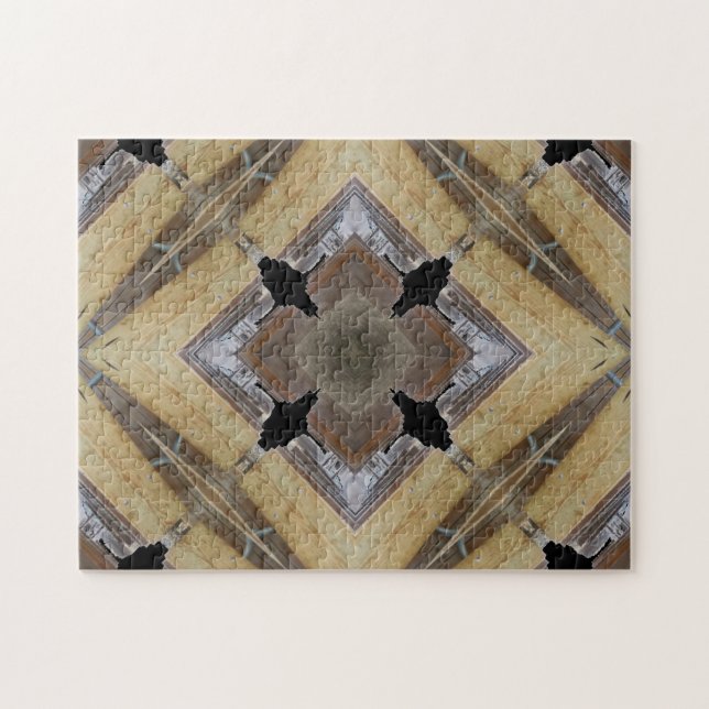 Kreativ mönster pussel (Horisontell)