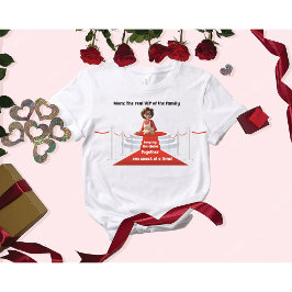 kreativ mors dag roligt VIP-snack mamma T Shirt