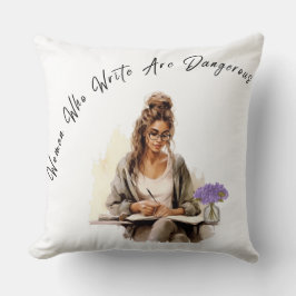 Kreativ Muse: Kemisk skrivning 20 x 20 Dekorativ k Kudde