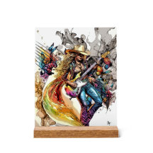 Kreativ Music Mosaic 8x10-utskrifter