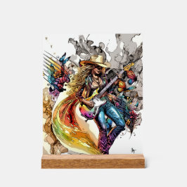 Kreativ Music Mosaic 8x10-utskrifter