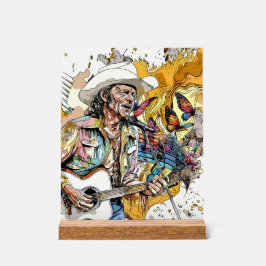 Kreativ Music Mosaic 8x10-utskrifter