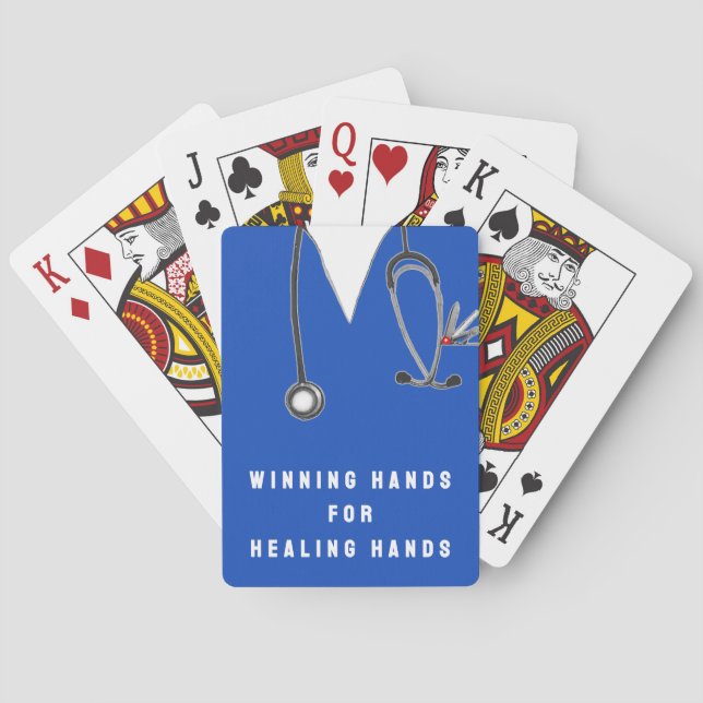 Kreativ Nurse Casinokort (Baksidan)