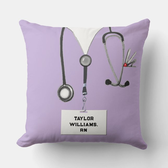 Kreativ Nurse Gift Kudde (Framsida)