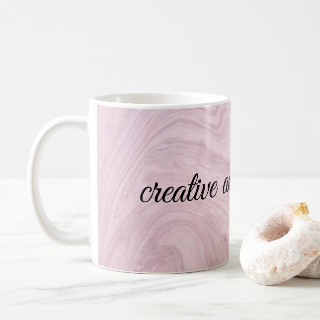 Kreativ och storsint Chef Marble Mugg  (Med munk)