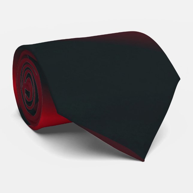 Kreativ Original Black Brownish Red Abstrakt Art Slips (Rullad)