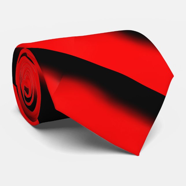Kreativ Original Black Red Abstrakt Art Slips (Rullad)
