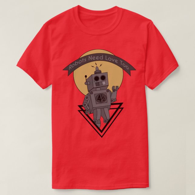 Kreativ Robotics T Shirt (Design framsida)