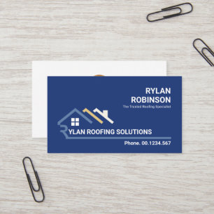 Kreativ Rooftop Brev-R-fjärrhantering Visitkort