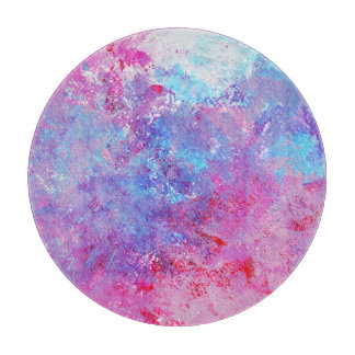 Kreativ rosa-blue struktur, färgfläckar.
