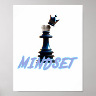 Kreativ schess krona poster