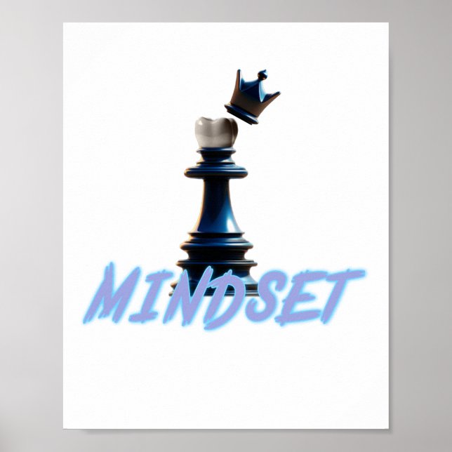 Kreativ schess krona poster (Framsidan)