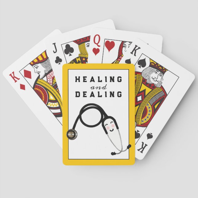 Kreativ Sjuksköterska Casinokort (Baksidan)