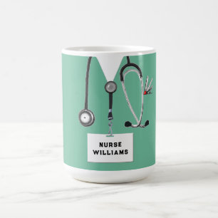 Kreativ Sjuksköterska Kaffemugg