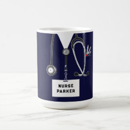 Kreativ Sjuksköterska Kaffemugg