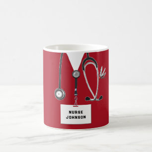 Kreativ Sjuksköterska Kaffemugg