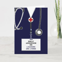 Kreativ Sjuksköterskeskola Studenten Kort