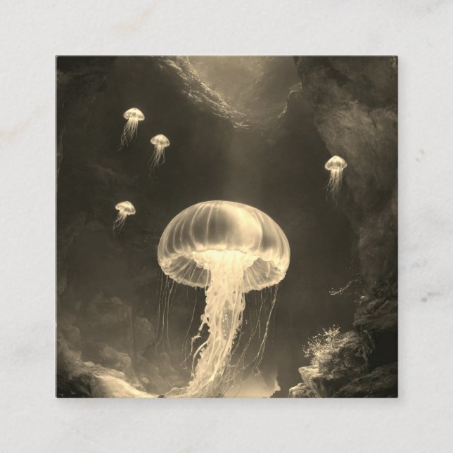 Kreativ Solutions Architect Fyrkantigt Visitkort (Framsida)