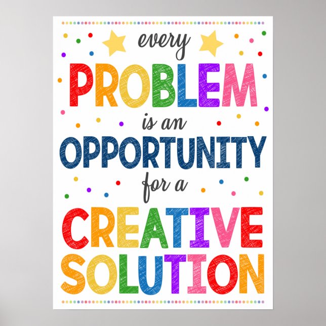 Kreativ Solutions Rainbow Classroom Poster (Framsidan)