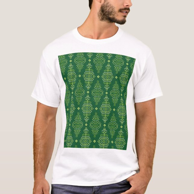 Kreativ Sömlös. T Shirt (Framsida)