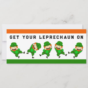 Kreativ St. Patrick's Day-fest Inbjudningar