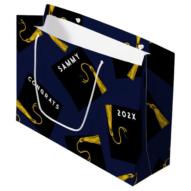 Kreativ Studenten 2025 Large Gift Bag (Framsidan Vinklad)