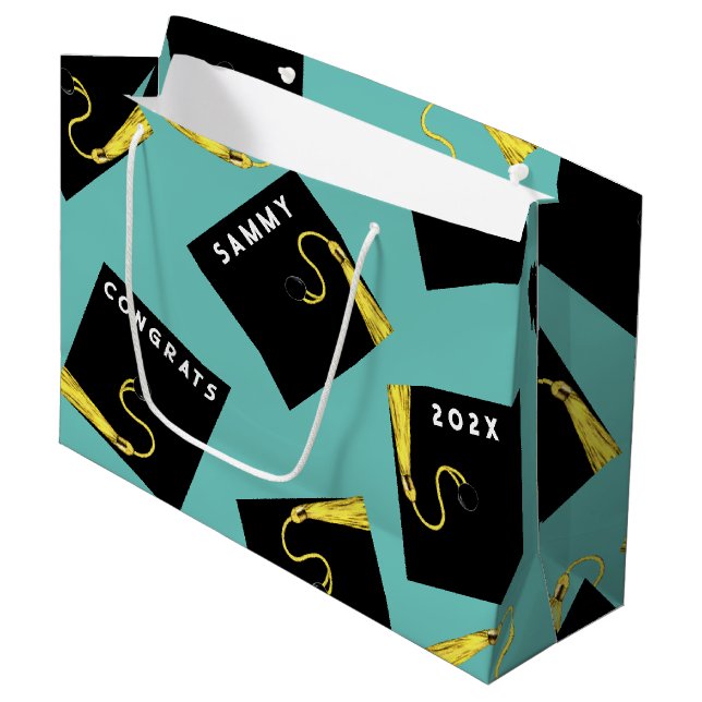 Kreativ Studenten 2025 Large Gift Bag (Framsidan Vinklad)