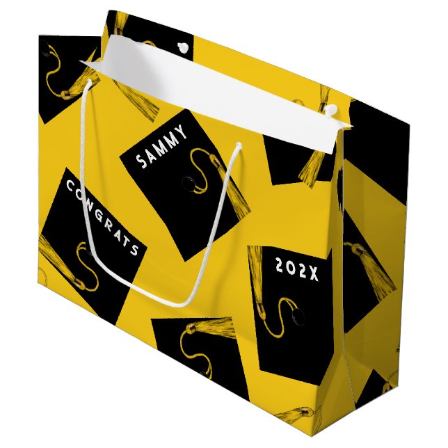 Kreativ Studenten 2025 Large Gift Bag (Framsidan Vinklad)