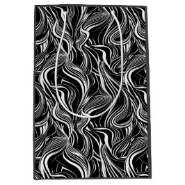 Kreativ Svartvitt sömlösa Abstrakter