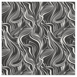 Kreativ Svartvitt sömlösa Abstrakter Tyg