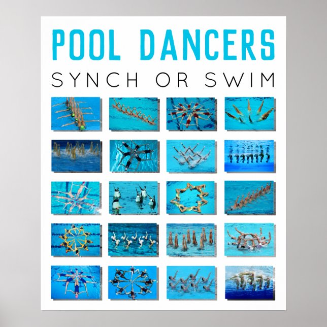 Kreativ Swimming Poster (Framsidan)